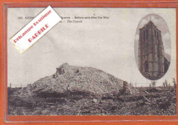 Carte Postale 62. Avion  Les Ruines De L´église  Trés Beau Plan - Avion