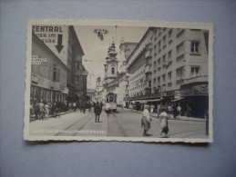 Cartolina LINZ A/d.. Donau Landstrasse. 1938 (tram) - Linz