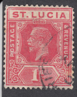 St Lucia 1921  1d  SG92  Used - Ste Lucie (...-1978)