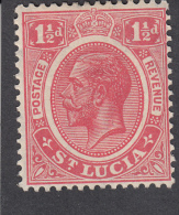 St Lucia 1921  11/2d  SG94  MH - Ste Lucie (...-1978)