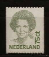 Pays-Bas Nederland 1991 N° 1372b ** Courant, Reine, Beatrix, Portrait, Ordinateur, Informatique, Image, Royauté - Ungebraucht