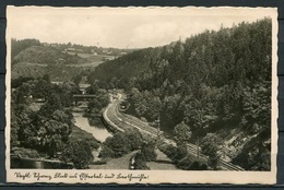 (0697) Vogtl. Schweiz, Blick Ins Elstertal Und Barthmühle/ Bahnstrecke /Gleise - Gel. 1941 - Nr. 11137 - Poehl