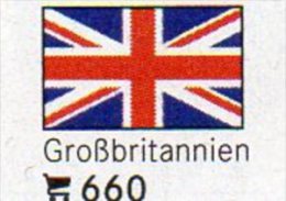 6-set Flaggen-Sticker Großbritannin In Farbe 7€ Zur Kennzeichnung Von Alben+Sammlung Firma LINDNER #660 Flags Of Britain - Non-classés