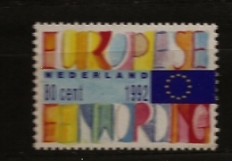 Pays-Bas Nederland 1992 N° 1413 ** Marché Unique Européen, Europe, Economie, CEE, Liberté, Douanes, Impots, Politique - Ungebraucht