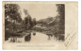 CPA COUHE VERAC (Vienne) - Vue Prise Sur Le Pont De La Dive - Couhe