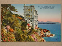 Monaco - Les Jardins, La Musée Océanographique Et La Pointe Du Cap Martin - Ozeanographisches Museum