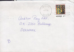 Norway Deluxe SOLA 1986 Cover Brief To Denmark Weihnachten Christmas Jul Noel Natale Navidad Stamp - Lettres & Documents