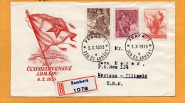 Czechoslovakia 1953 FDC - FDC