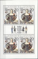 ##Slovakia 2000. [76] Maria Theresia. Sheetlet. Michel 384. MNH(**) - Blocks & Sheetlets