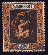 SARRE  1922 - Y&T   84  - Mineur  -   Oblitéré - Gebraucht