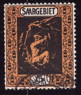 SARRE  1922 - Y&T   84  - Mineur  -   Oblitéré - Oblitérés