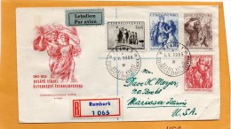 Czechoslovakia 1955 FDC - FDC