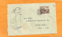 Czechoslovakia Old Cover Mailed To Iran - Storia Postale