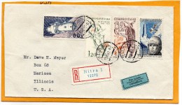 Czechoslovakia 1962 Cover Mailed To USA - Lettres & Documents