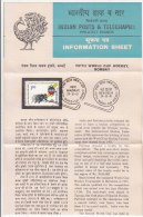 Stamped Information On World Cup Hockey, Sport,  India 1981 - Hockey (sur Gazon)