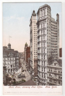 Park Row Showing Post Office New York City NY 1905c Postcard - Panoramische Zichten, Meerdere Zichten