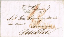 7055. Carta Entera Pre Filatelica REUS (Tarragona) 1841. Marca D - ...-1850 Prephilately