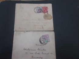 2 (two)Letter Avril 1910 Finsbury - Park -- Royaume-Uni,England,Angle Terre ,UK,British,pr Annonay > Ardèche France - Briefe U. Dokumente