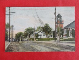 - Rhode Island > Woonsocket So Main Street 1908 Cancel  ---ref 1151 - Woonsocket