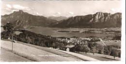 Österreich - Mondsee Gegen Schafberg Und Drachenwand - Panorama Karte - Mondsee