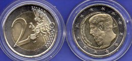 2 EURO Griechenland Platon 2013 Stg. 7€ Edition 2400 Jahre Akademie Platons Hellas Münze Im Stempelglanz Coin Of Greece - Greece