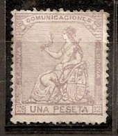 ESPAÑA 1873 - Edifil #138 - MLH * - Ungebraucht