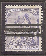 ESPAÑA 1873 - Edifil #137s Barrado - Unused Stamps