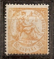 ESPAÑA 1874 - Edifil #149a - MNH ** - Unused Stamps