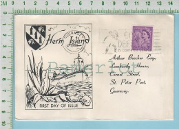 Herm Island FDC PPJ ( 1962 - Set Of 3 - ´Europa´ - H.76 To 78 , Slogan Cover "Civil Defence Is Common Sense" 2 Scan) - 1952-1971 Em. Prédécimales