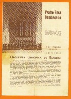 PORTUGAL Santarém - Teatro Rosa Damasceno 18 Janvier 1954 - Concert Orchestre Symphonique De Bamberg - Joseph KEILBERTH - Plakate & Poster