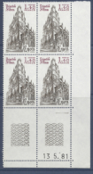 N° 2132 Cathédrale St Jean De Lyon - Coin Daté 13-05-81 - 1980-1989