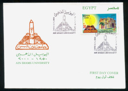EGYPT / 2000 / AIN SHAMS UNIVERSITY / FDC - Lettres & Documents