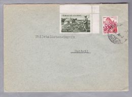 Schweiz Soldatenmarken II W.K. 1939 Brief  "BAT.FR.CAR.224" - Dokumente