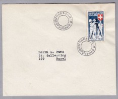 Schweiz Soldatenmarken II W.K. 1939 Brief   "FLIEGER & FLAB.TRP.AV&D.C.A" - Documents