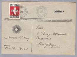 Schweiz Soldatenmarken II W.K. Brief   "FÜS.BAT.53" - Dokumente