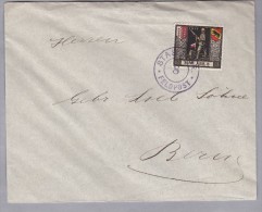 Schweiz Soldatenmarken I W.K. 1917 Brief  "STAB.J.BR.8" - Cartas & Documentos