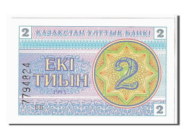 Billet, Kazakhstan, 2 Tyin, 1993, KM:2b, NEUF - Kazakistan