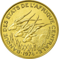 Monnaie, États De L'Afrique Centrale, 10 Francs, 1974, Paris, SUP+ - Other - Africa