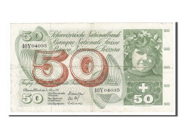 Billet, Suisse, 50 Franken, 1973, 1973-03-07, TTB - Svizzera
