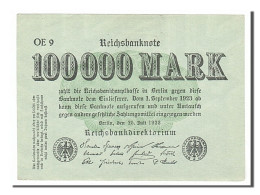 Billet, Allemagne, 100,000 Mark, 1923, 1923-07-25, SPL - 100000 Mark