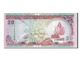 Billet, Maldives, 20 Rufiyaa, 2000, KM:20a, NEUF - Maldives