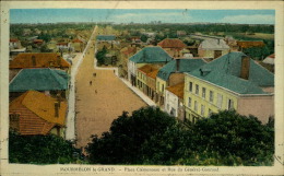 MOURMELON LE GRAND PLACE CLEMENCEAU ET RUE DU GENERAL GOURAUD - Mourmelon Le Grand