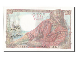 Billet, France, 20 Francs, 20 F 1942-1950 ''Pêcheur'', 1945, 1945-07-05, SPL - 20 F 1942-1950 ''Pêcheur''