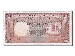 Billet, South Viet Nam, 100 Dông, 1966, KM:18a, TTB - Viêt-Nam