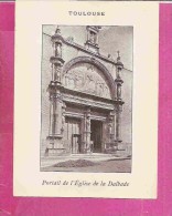 TOULOUSE   -   * LE PORTAIL DE L´ EGLISE DE LA DALBADE *   -   Editeur : Photogravure  NEURDEIN FRERES De Paris - Verzamelingen