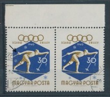 1960. Winter Olympics I.  - Squaw Valley  - Missprint :) - Abarten Und Kuriositäten