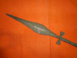 Belle Sagaie (lance) Africaine - Longueur 99 Cm - Knives/Swords