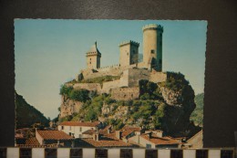 CP, 09, Le Chateau De FOIX Demeure Historique Des Comtes De Foix Gaston Phoebus Edition Theojac N°1 - Foix