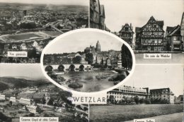 (DD222) Very Old Postcard - Carte Ancienne - Germant - Wetzlar (extra Postmark At Back) - Wetzlar