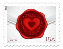 U.S. 2013. Scott.N°4741. MNH (**) SEALED WITH LOVE (FOREVER®) STAMP - Unused Stamps